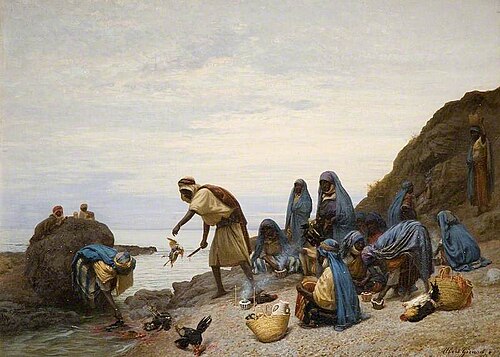 Ritual Slaying of Cockerels, , Paul-Albert Girard