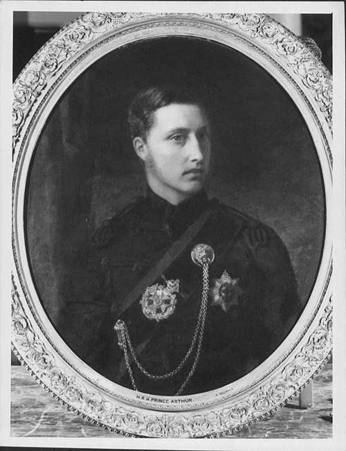 Prince Arthur, Duke of Connaught (1850-1942), 1879, Karl Wilhelm Bauerle