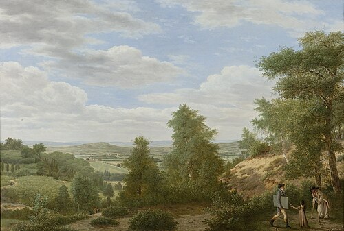 View of the Valley of Montmorency near Saint-Leu-la-Forêt, 1808, Pieter Rudolph Kleijn