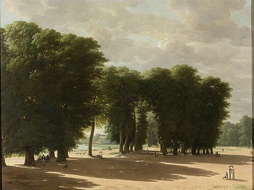 The Entrance to the Park of Saint-Cloud, Paris, 1809, Pieter Rudolph Kleijn