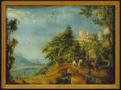 Landscape with Hunters, 1624, Mattheus Molanus