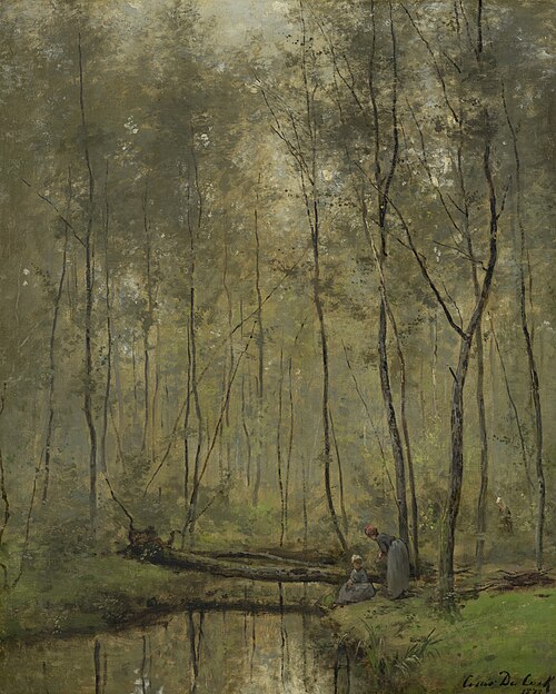 Riverbank, 1873, César De Cock