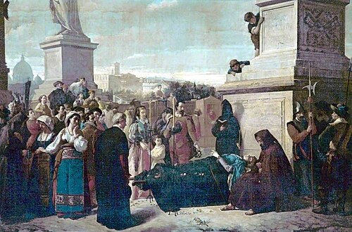 Beatrice Cenci, 1864, Lorenzo Valles