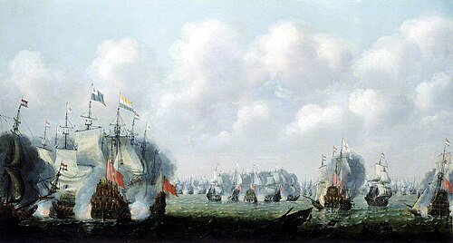 The Battle of Scheveningen, 31 July 1653, 1659, Claes Claesz. Wou