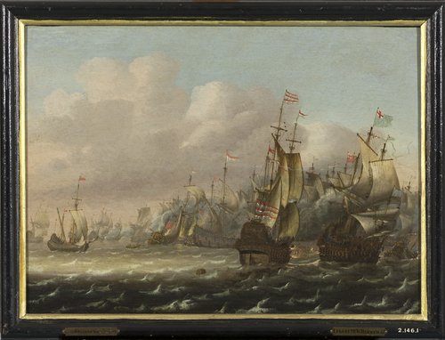 Seabattle, 1628, Claes Claesz. Wou