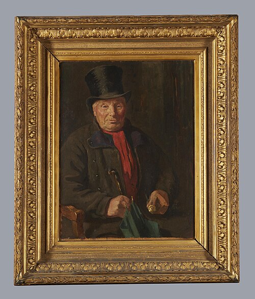 Portret van een man, 1908, 1908, Martinus van Regteren Altena