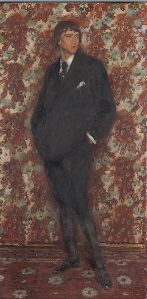 Portrait of Benvenuto Disertori, 1912, Antonio Rizzi