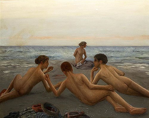 Nudes at the Sea, 1932, Ernst Carl Friedrich te Peerdt