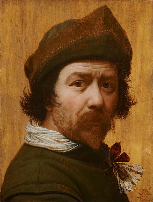 Autoportrait, 1638, Huygh Pietersz Voskuyl