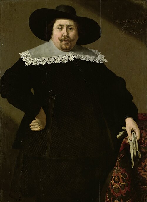 Portrait of Philips Denijs (1604-66), 1640, Huygh Pietersz Voskuyl
