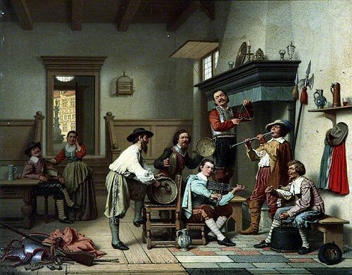 A Character Concert, 1861, Antoon François Heijligers