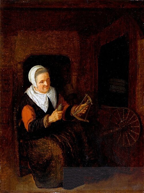 Wool Winder, 1640, Abraham de Pape