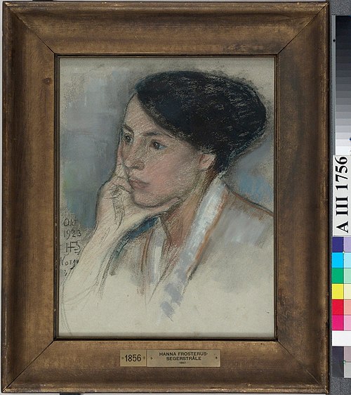 Portrait of a Lady, 1923, Hanna Frosterus-Segerstråle