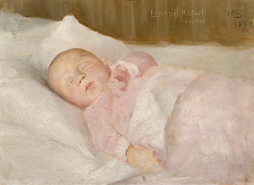 Lennart Rafael, 6 veckor, 1892, Hanna Frosterus-Segerstråle