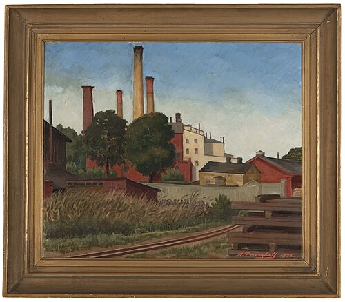 Töölö Sugar Factory, 1936, Alexander Paischeff