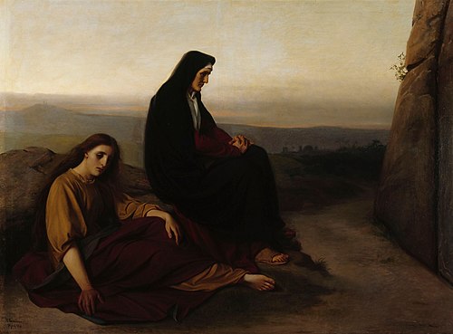 Women Mourning at Christ’s Grave, 1868, Victorine Nordenswan