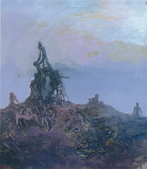 Viimeisten ihmisten kamppailu, 1914, Oscar Parviainen
