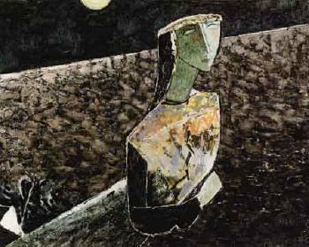 Figures in Moonlight, 1953, Bernice Cross