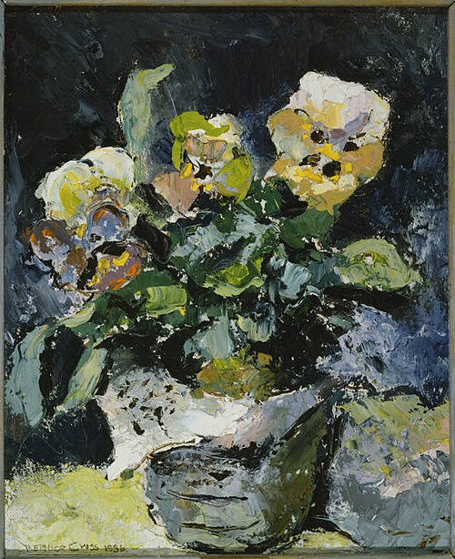 Pansies, 1936, Bernice Cross
