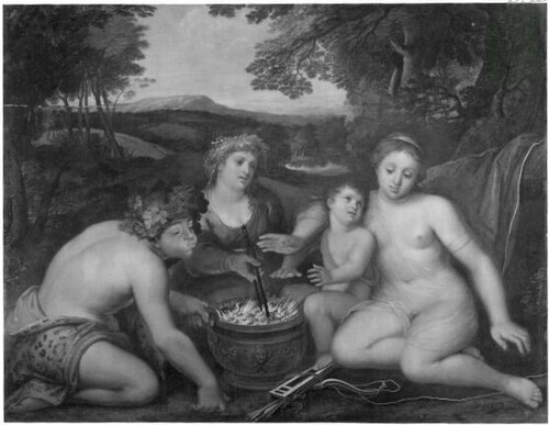 the freezing Venus, 1600, Hendrick van Balen le Jeune