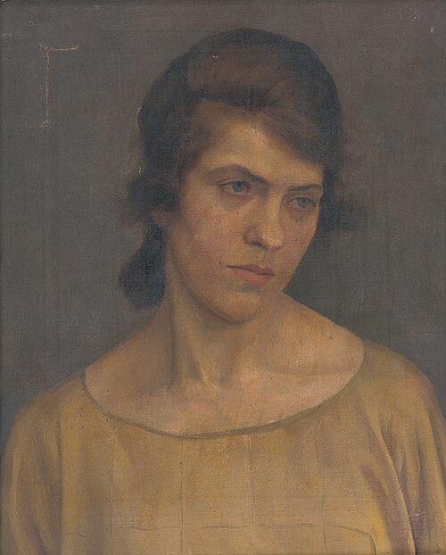 Portrait de femme, 1922, Ladislav Treskoň