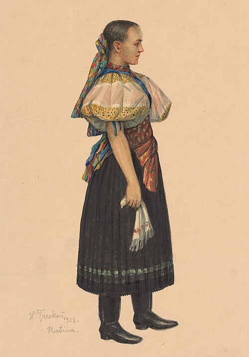 Study of a Woman from Habina, , Ladislav Treskoň