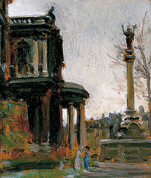 St Paul's Cross, , Norman Garstin