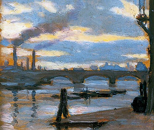 Battersea Bridge, , Norman Garstin