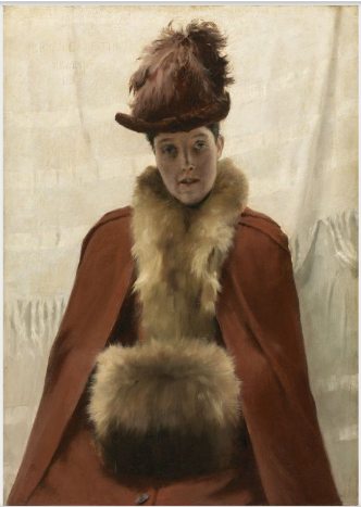 Portrait of the Artist's Wife (Dochie Jones), 1889, Norman Garstin