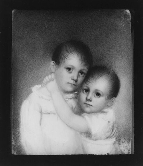 Anne Catherine Ward and John Ward, 1840, Ann Hall