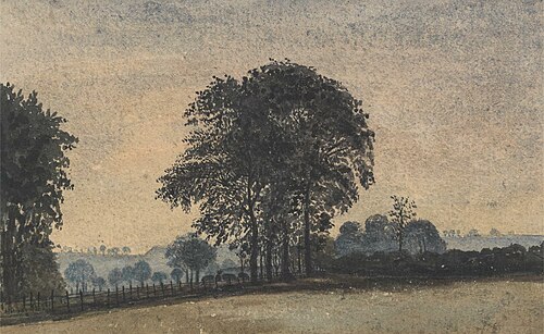 Landscape with Trees, , David Charles Read