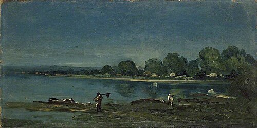 View near Elmfield Lodge, Southampton, 1835, David Charles Read