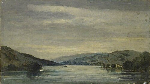 Coniston Water, 1838, David Charles Read