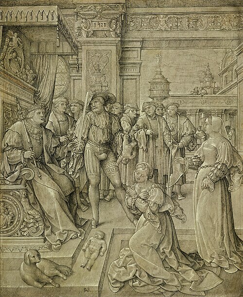 The Judgment of Solomon, 1528, Jan Rombouts I
