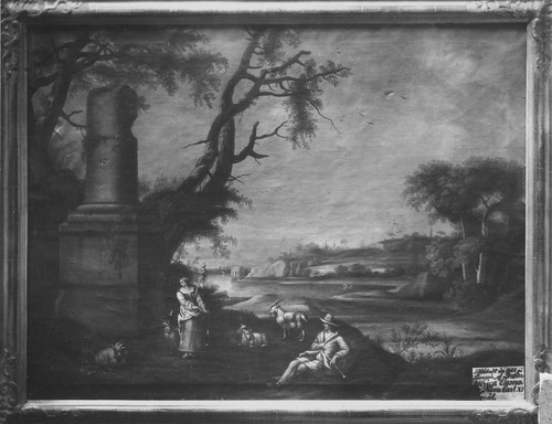 Arcadian landscape, 1682, Ulrika Eleonora of Denmark