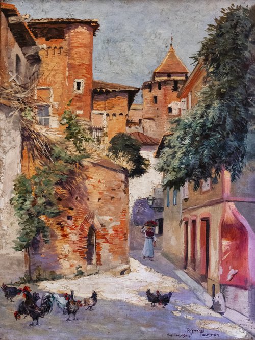 La tour Pierre de Brens, 1904, Raymond Tournon