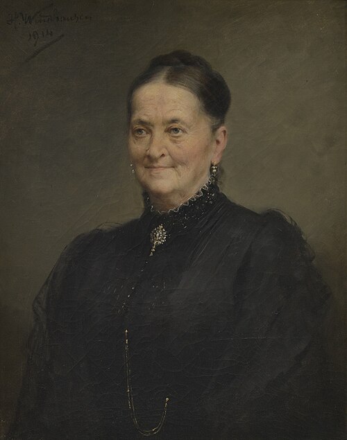 Damesportret, 1914, Heinrich Windhausen