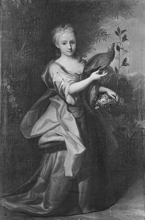 Portrait of Aletta Lucretia Martens, 1726, Hendrik van Limborch