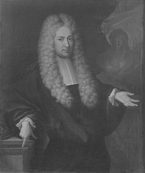 Portrait of Jacob Martens (1671-1729), 1729, Hendrik van Limborch
