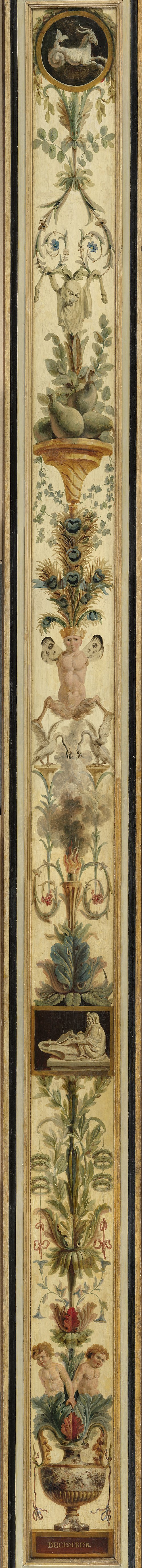 December, with the Sign of Capricorn, 1790, Jan Kamphuysen