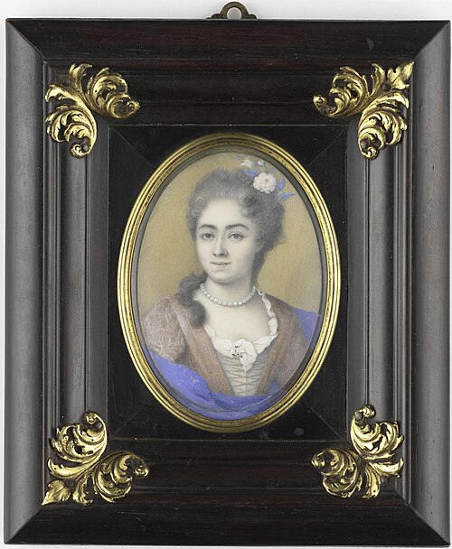 Portrait of Henrietta van Pee (1692-1741), 1719, Herman Wolters