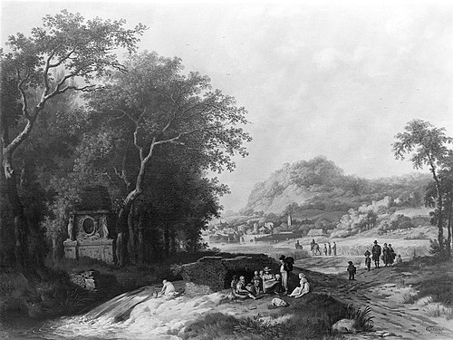 Landschap, 1794, Christoffel Frederik Franck