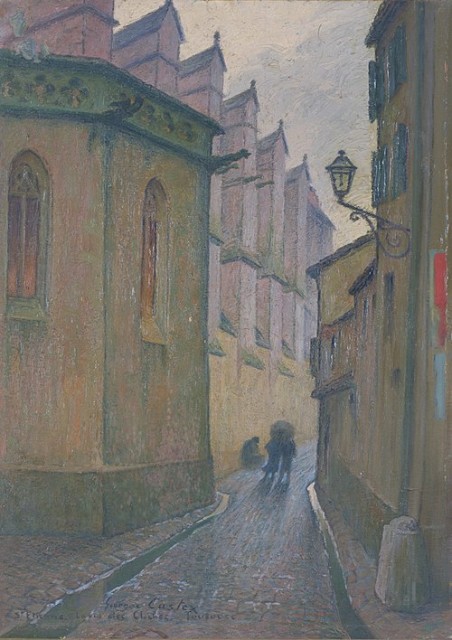 La Rue des Cloches à Toulouse, 1910, Georges Castex