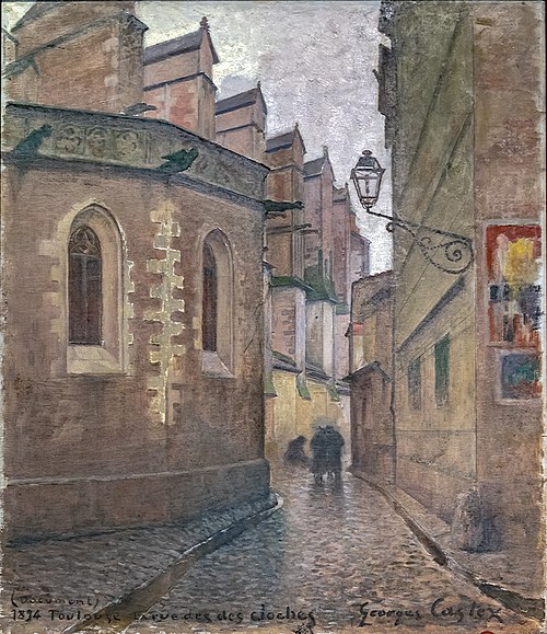 La rue des cloches, 1894, Georges Castex