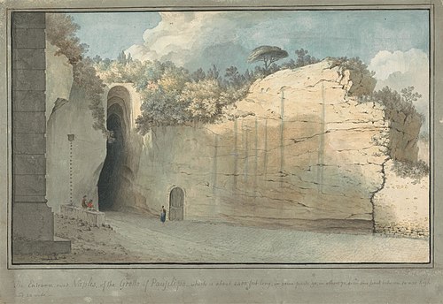 The Grotto at Posillipo, 1782, Thomas Jones
