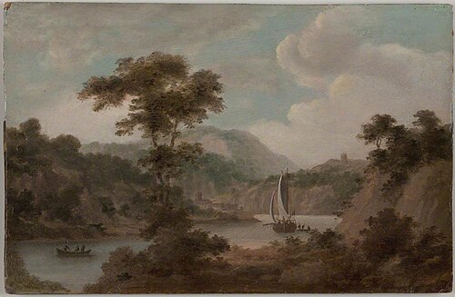 View on the Wye, 1770, Thomas Jones