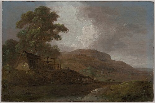 Welsh Landscape with Lead Mines, 1775, Thomas Jones