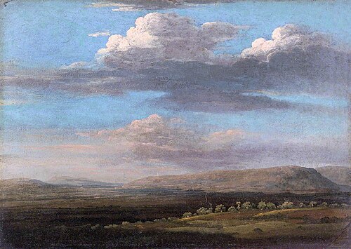 A View in Radnorshire, 1776, Thomas Jones