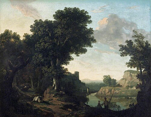 A Classical Landscape, 1772, Thomas Jones