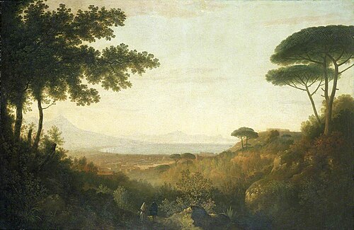 The Bay of Naples, 1782, Thomas Jones